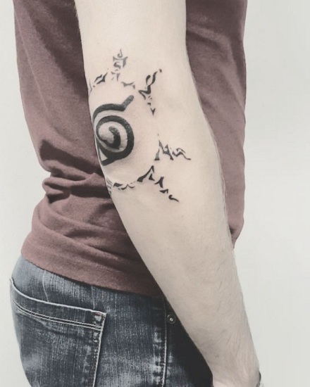 Naruto Inspired Tattoo