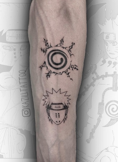 Naruto's Simple Tattoo