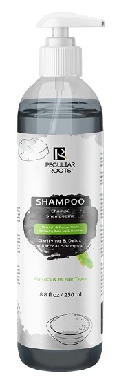 Peculiar Roots Nourished Clarifying and Detox Black Charcoal Shampoo