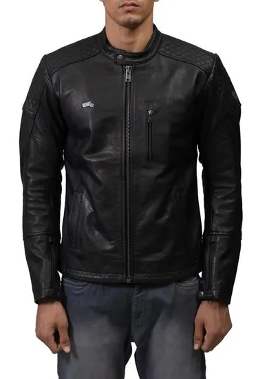 Royal Enfield Biker Leather Jacket