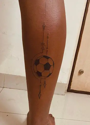 football tattoos on Pinterest