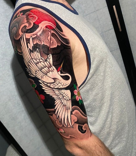 Unique Yakuza Tattoo Sleeve