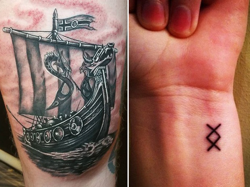 Viking Tattoo Design - Etsy