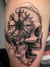 Viking Skull Tattoo Designs