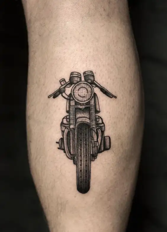 10 simple and elegant motorcycle tattoos pictures  Budgetyatri   Travelogues  Research 