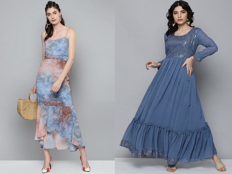 10 Stunning Designs Of Georgette Dresses For Women In Trend