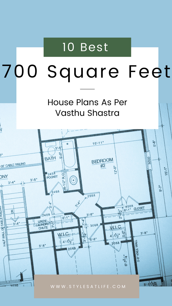house map 700 sq feet