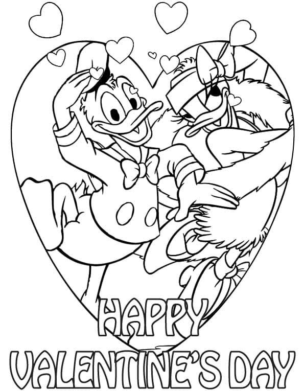 6600 Collections Valentine Coloring Pages Disney  HD