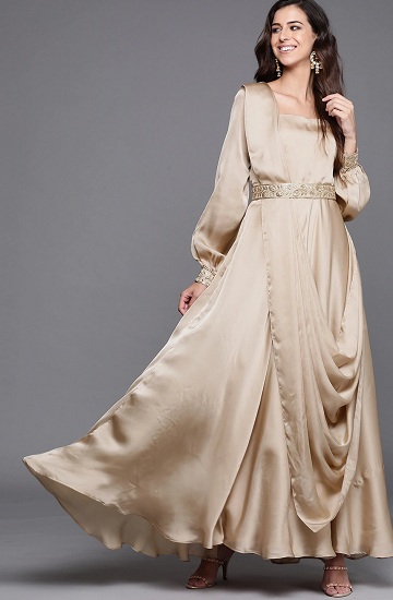 Georgette Fancy Gown Dress 3