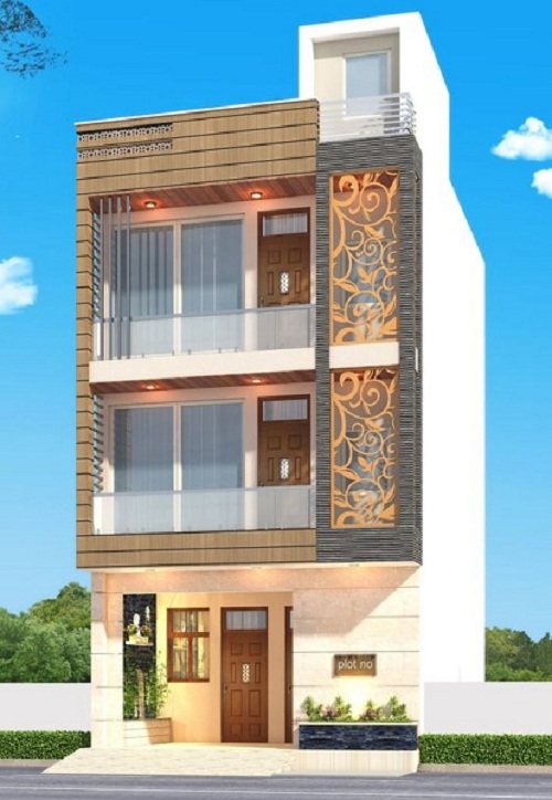 Jali Elevation Design for Home
