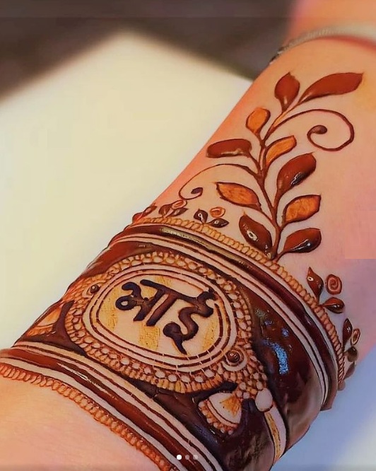 30+ Beautiful Simple Mehndi Design Images For Raksha Bandhan || Rakhi  Special Mehndi Design Images - Mixing Images