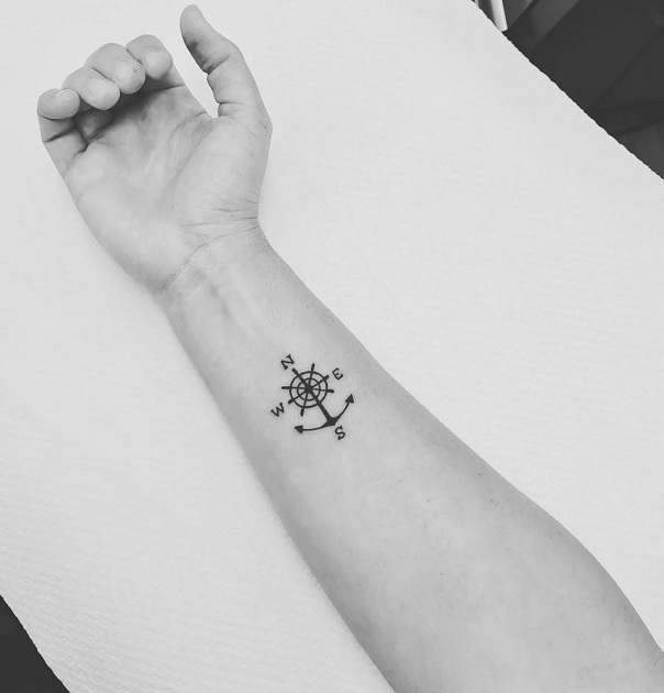My tiny anchor wrist tattoo :) | Anchor tattoo wrist, Anchor tattoos, Tiny wrist  tattoos