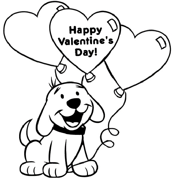 Valentine Puppy Image