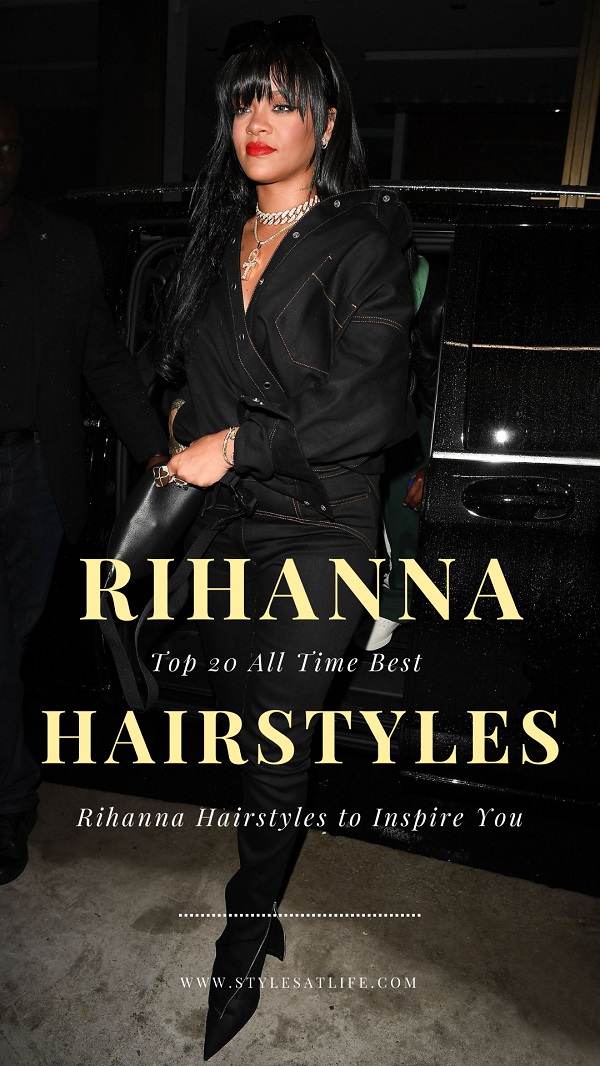 Different Types Of Rihanna Hairstyles