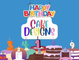 80 Latest and Best Birthday Cake Designs With Names 2024