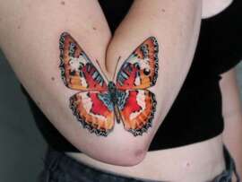 50 Pretty Butterfly Tattoo Designs for Women 2024
