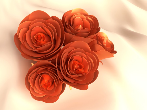 Copper Type of Rose