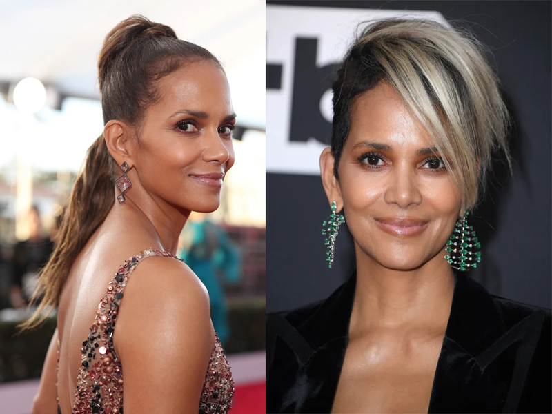 Different Halle Berry Hairdstyles
