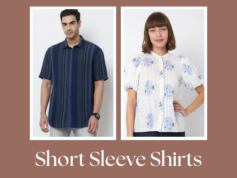 20 Trendy Models Of Short Sleeve Shirts For Men And Women