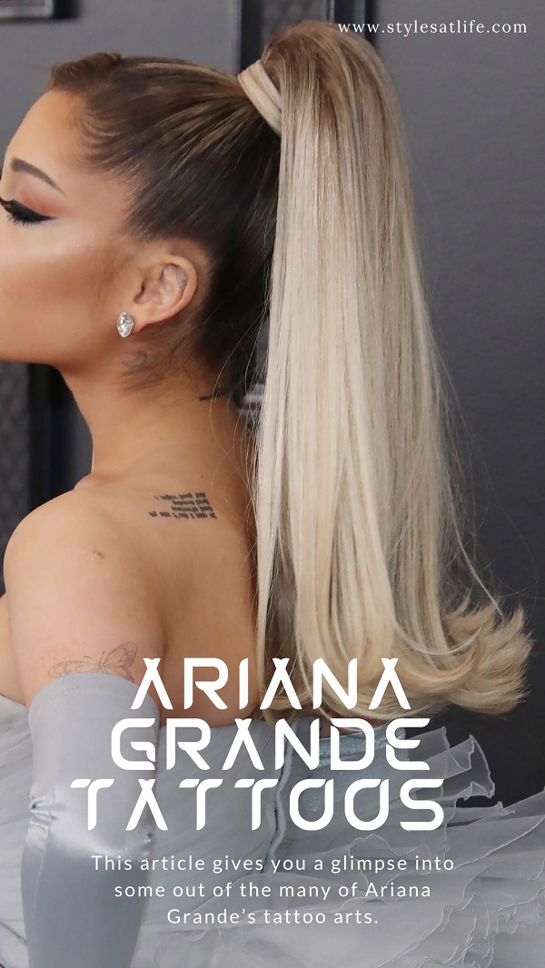 Best Ariana Grande Tattoos And Meaning