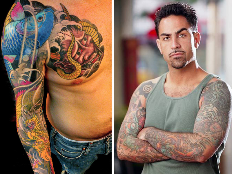 Chris Nunez's Tattoos