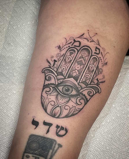 Hand Of Fatima Tattoo