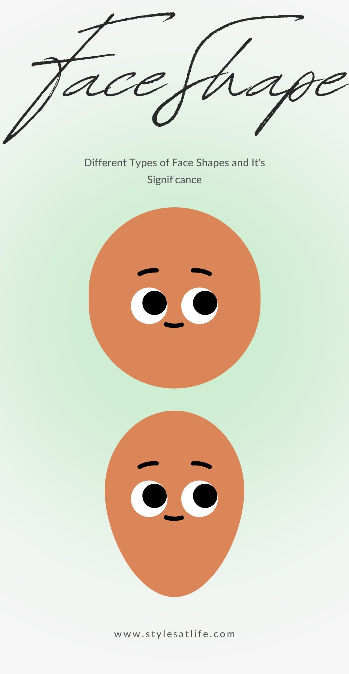 Types Of Face Shapes And It's Significance