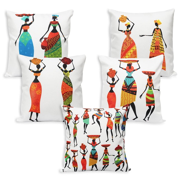 Amazon Brand - Solimo Verbier Printed Cushion Covers