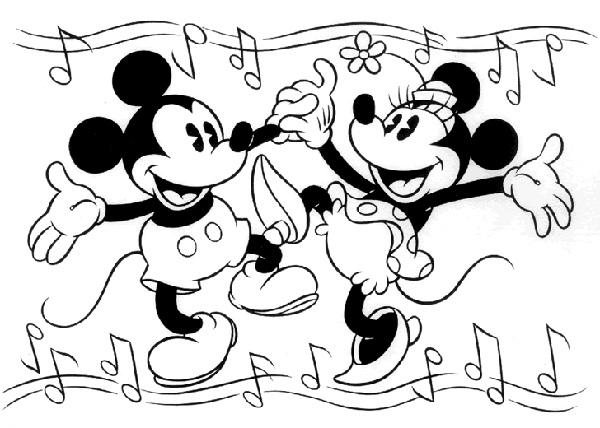 Mickey & Minnie Musical Image