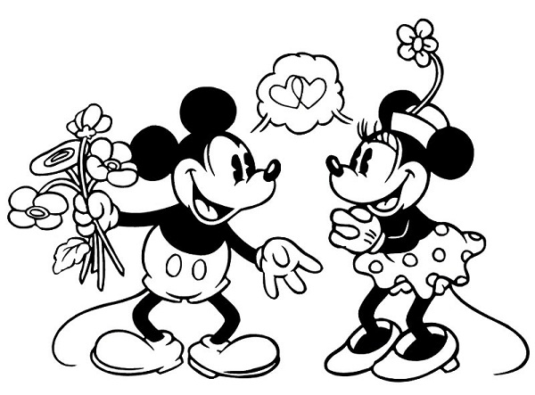 Mickey Mouse Valentine Picture