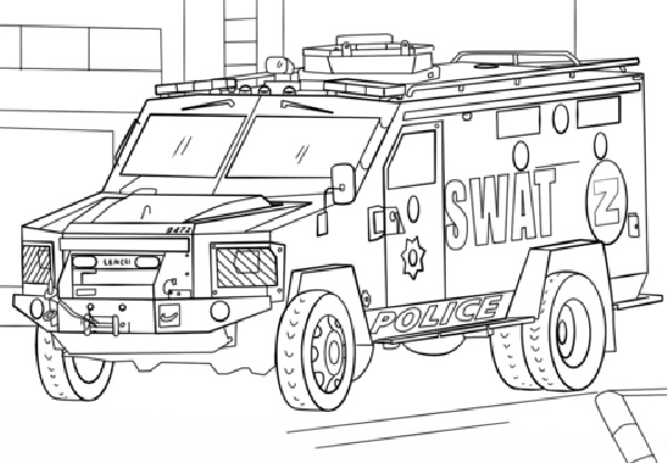 Police Truck Picture