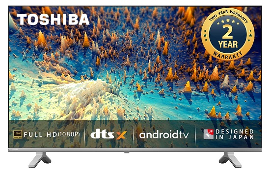 best 4k android tv under 40000