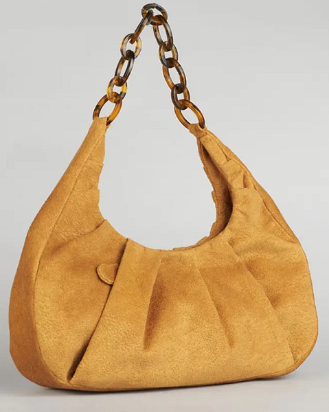 Velvet Cloth Hobo Bag