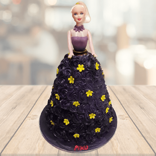 Chocolate Doll Cake Design