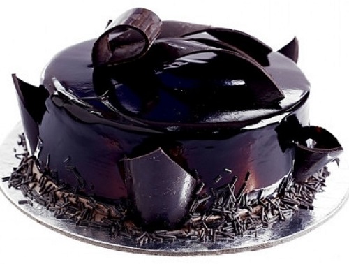 Dark Chocolate Cake Design