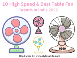 10 Latest and Best Table Fans For Home In India 2024
