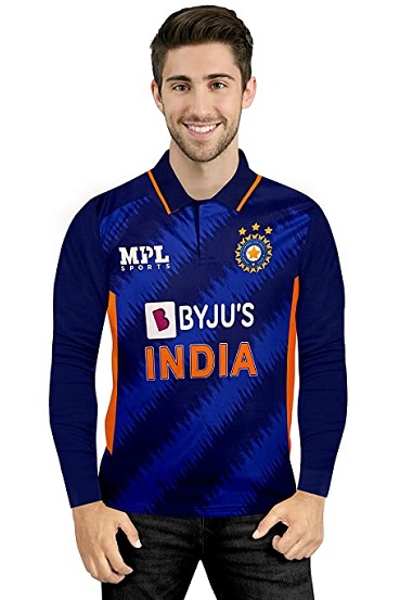 Indian Full Sleeve Cricket Jersey Design