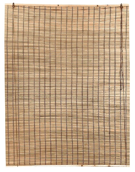 Kurtzy Roll-up Bamboo Curtain/Blinds for Window