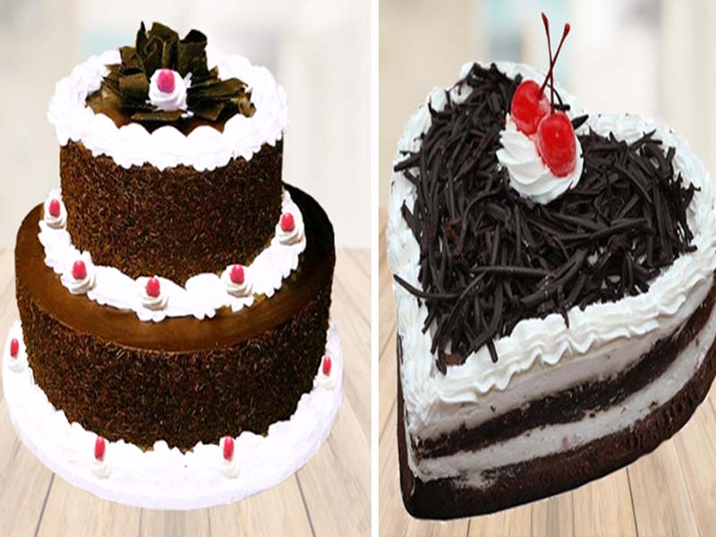 Modern Black Forest Cake Designs With Images