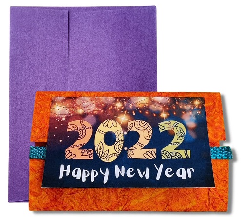New Year Greeting Card Design