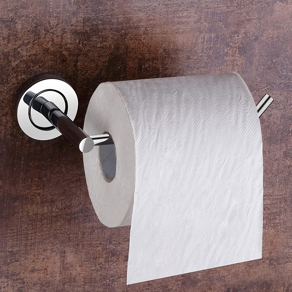 Plantex Stainless Steel Toilet Paper Roll Holder