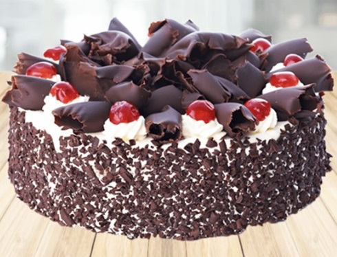 Premium Black Forest Cake Design 1 Kg