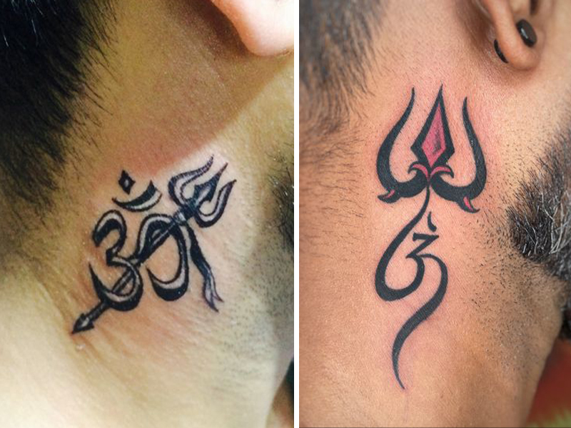 Trishul Tattoos History Meanings  Designs