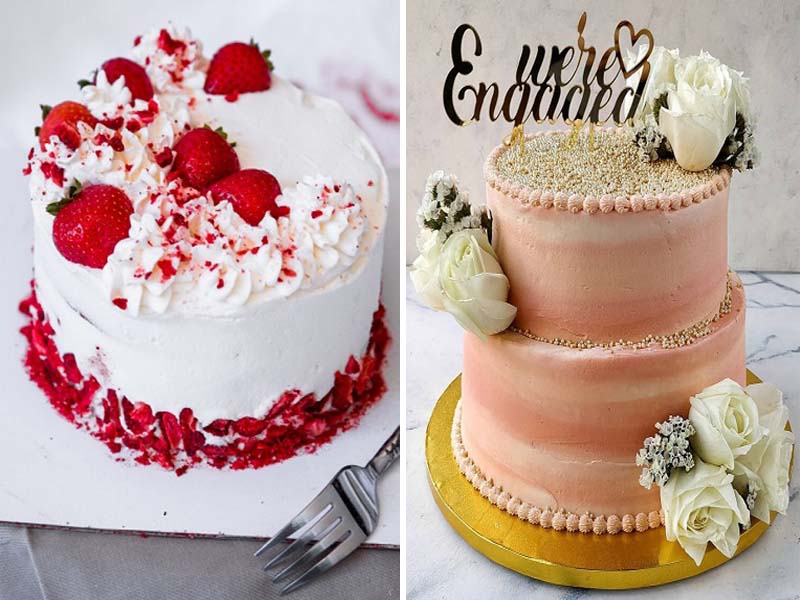 Buttercream & Flowers Cake – Zara Cakes