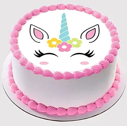 Simple Unicorn Cake Design