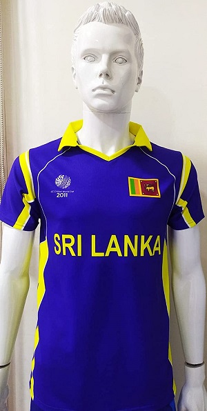 Sri Lanka Cricket Dress Design