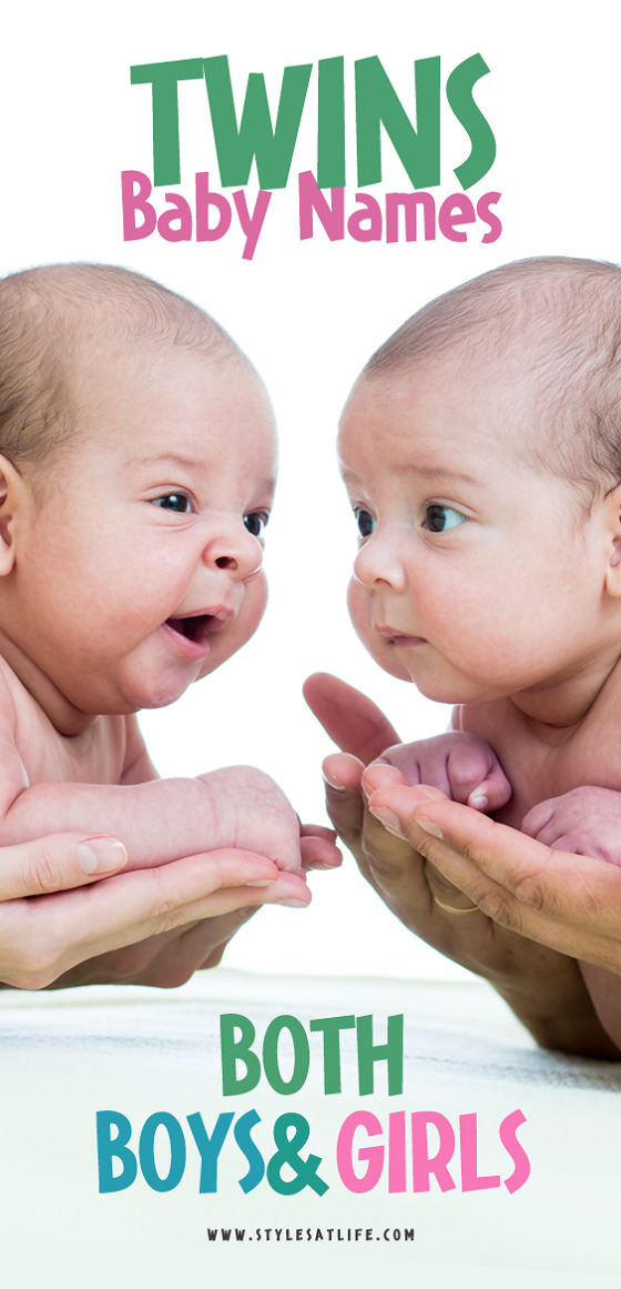 Twin Baby Boy And Girl Names With Meanings