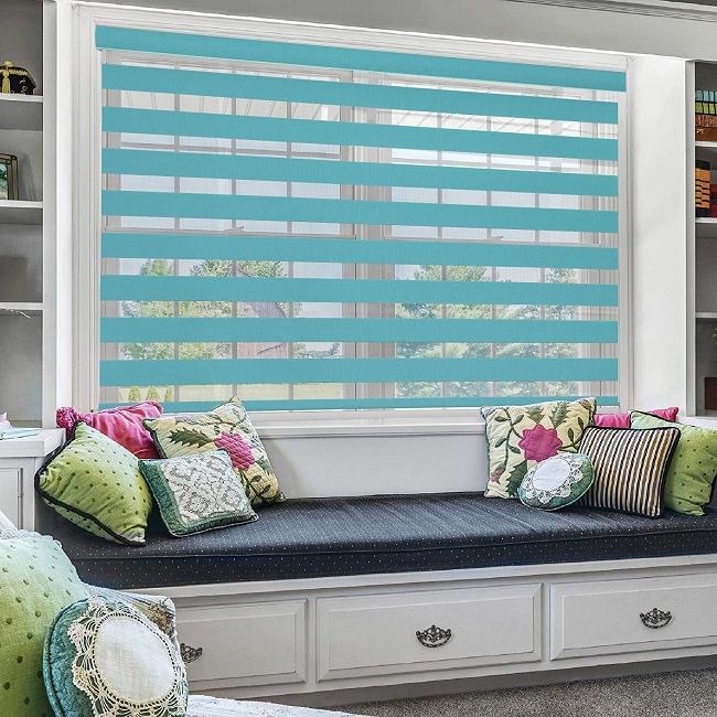 ZEBRA BLINDS Polyester Curtain Blinds for Windows