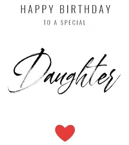Birthday Card Design For Daughter