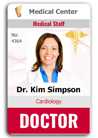 Doctor Id Card Design